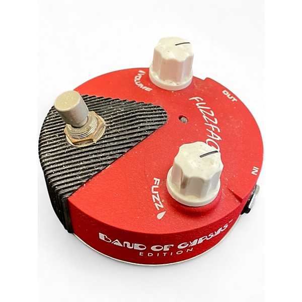 Used Dunlop Band of Gypsys Fuzz Face Mini Effect Pedal