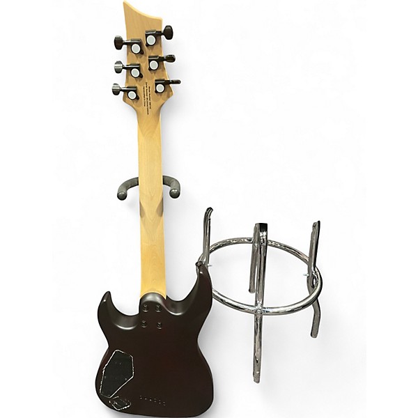 Used Mitchell MM100 Mini  walnut Solid Body Electric Guitar