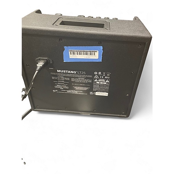 Used Fender Mustang LT25 25W 1x8 Guitar Combo Amp