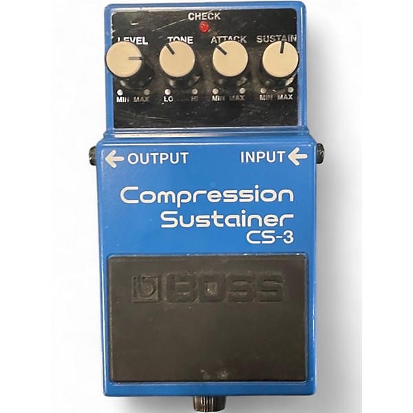 Used BOSS CS3 Compressor Sustainer Effect Pedal