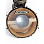 Used Ludwig 4 Piece ROCKER BLACK Drum Kit