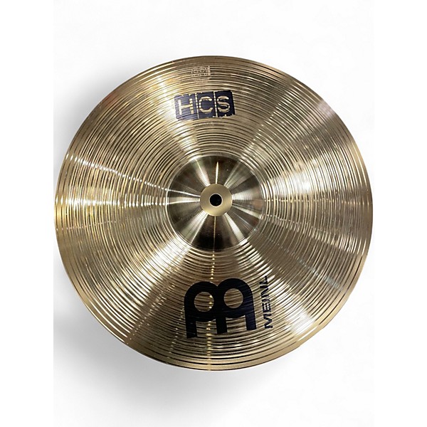 Used MEINL 14in HCS Hi Hat Pair Cymbal
