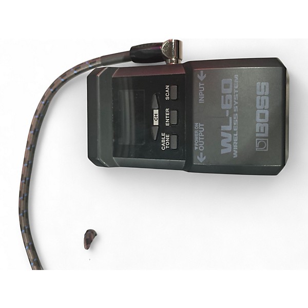 Used BOSS WL-60 AND WL-60T Instrument Wireless System