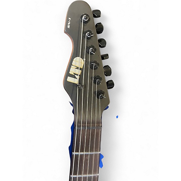 Used ESP ltd sn1 black sandblasted Solid Body Electric Guitar