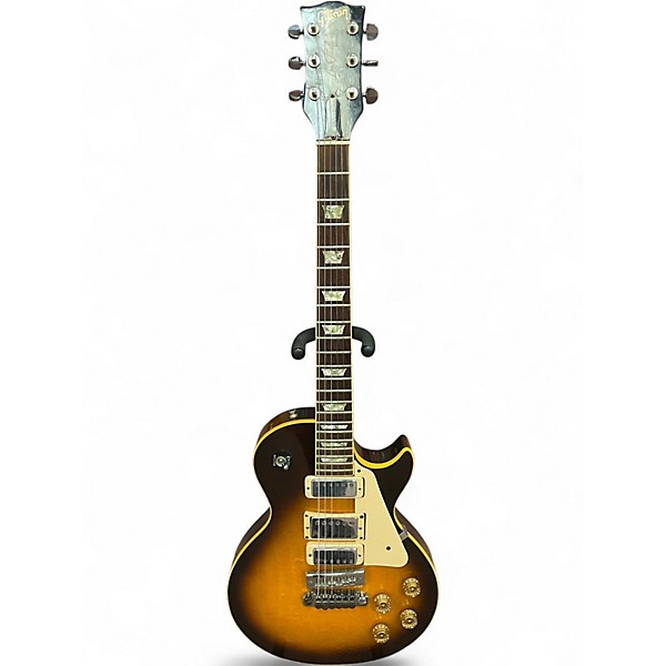 Used 1976 Gibson Les Paul Deluxe Tobacco Burst Solid Body Electric Guitar