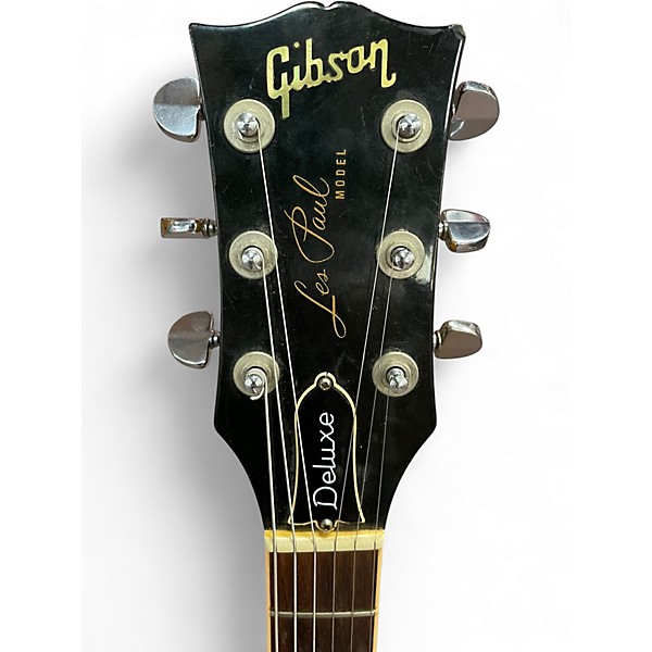 Used 1976 Gibson Les Paul Deluxe Tobacco Burst Solid Body Electric Guitar