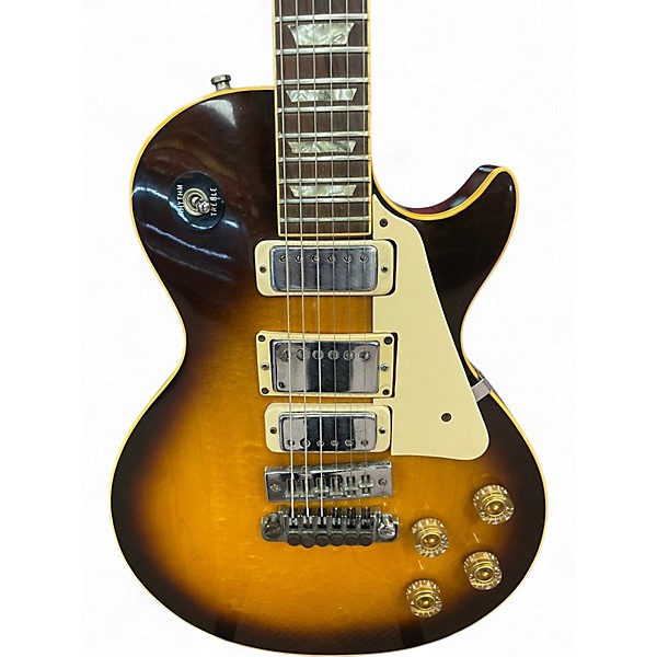 Used 1976 Gibson Les Paul Deluxe Tobacco Burst Solid Body Electric Guitar