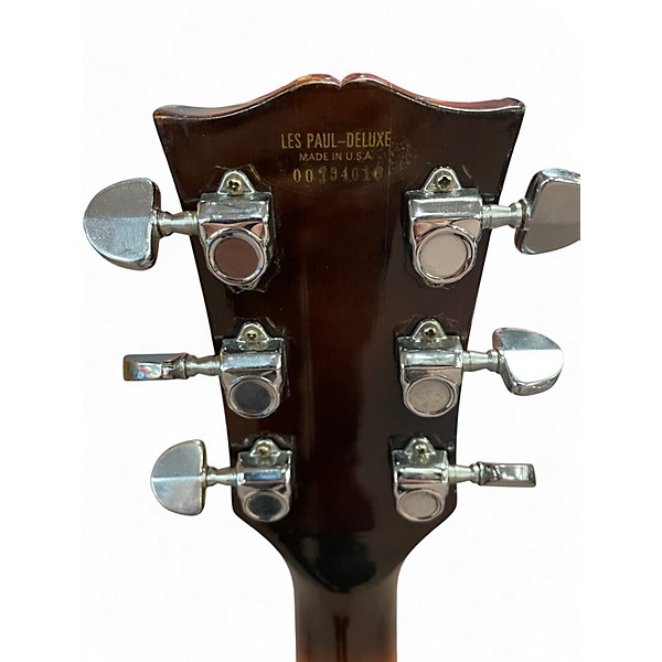 Used 1976 Gibson Les Paul Deluxe Tobacco Burst Solid Body Electric Guitar