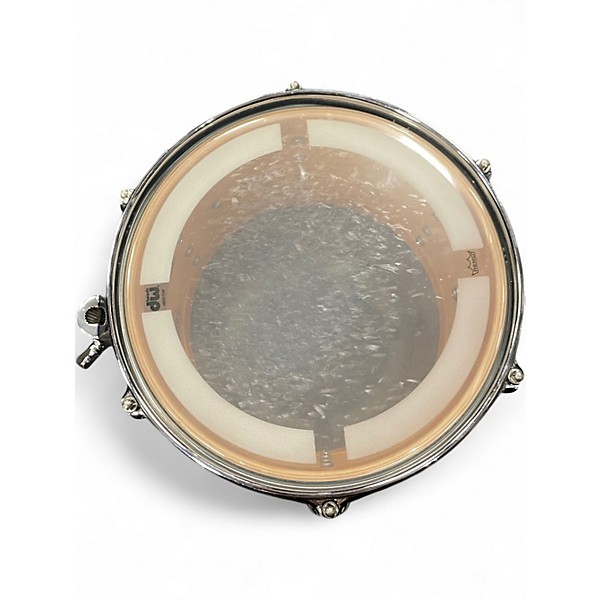 Used DW 10X8 Collector's Series Tom Broken Glass Blue Sparkle Drum