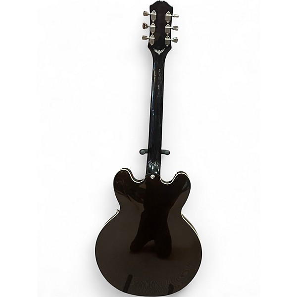 Used Epiphone Jim James ES-335 Trans Black Hollow Body Electric Guitar