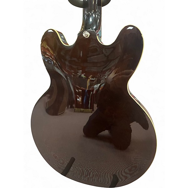 Used Epiphone Jim James ES-335 Trans Black Hollow Body Electric Guitar