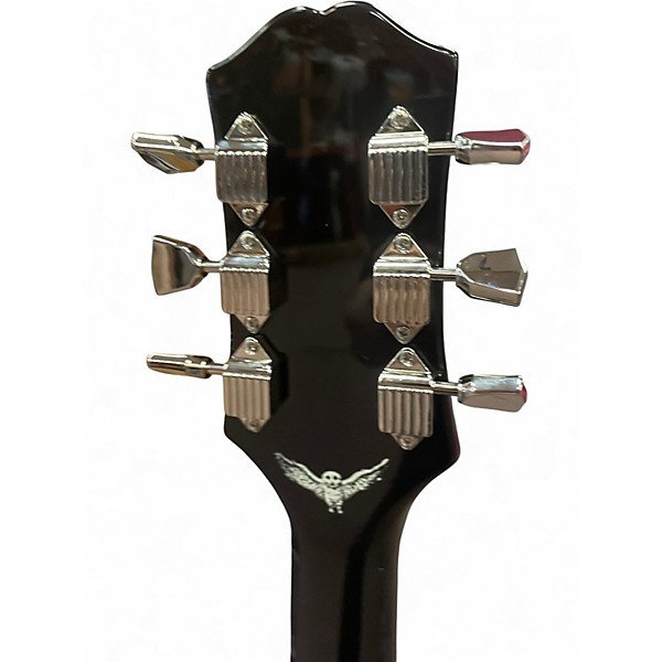 Used Epiphone Jim James ES-335 Trans Black Hollow Body Electric Guitar