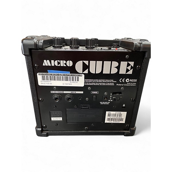 Used Roland Micro Cube Guitar Combo Amp