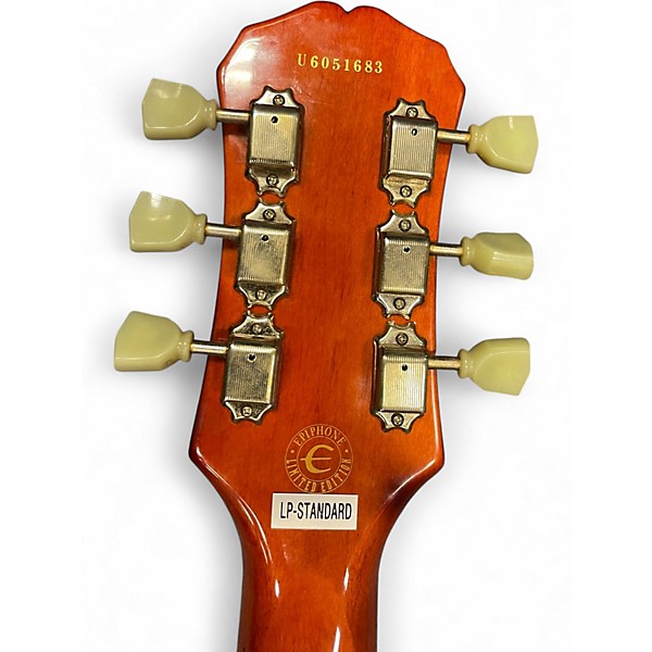 Used Epiphone 1996 MIK Les Paul Standard 2 Color Sunburst Solid Body Electric Guitar