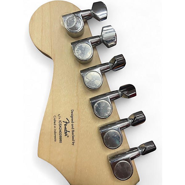 Used Squier FSR Standard Telecaster Sonic Blue Solid Body Electric Guitar