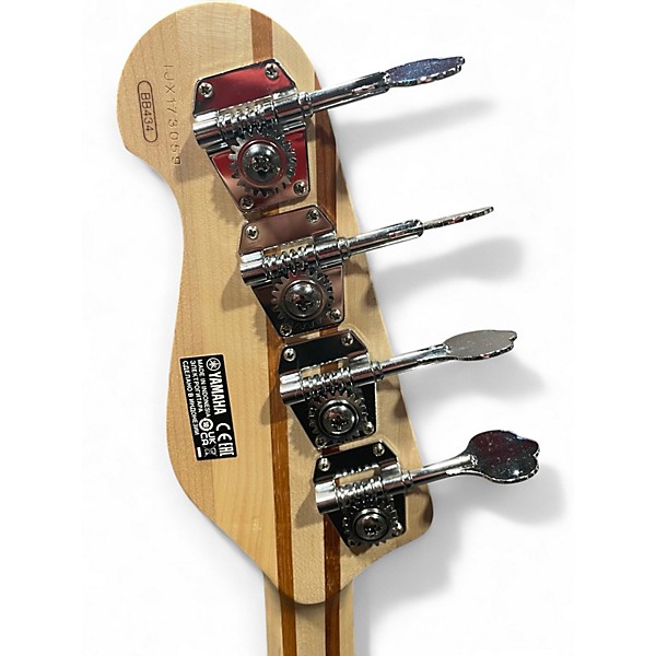 Used Yamaha bb434 ice blue Electric Bass Guitar