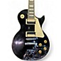 Used Gibson Les Paul Classic Black Solid Body Electric Guitar
