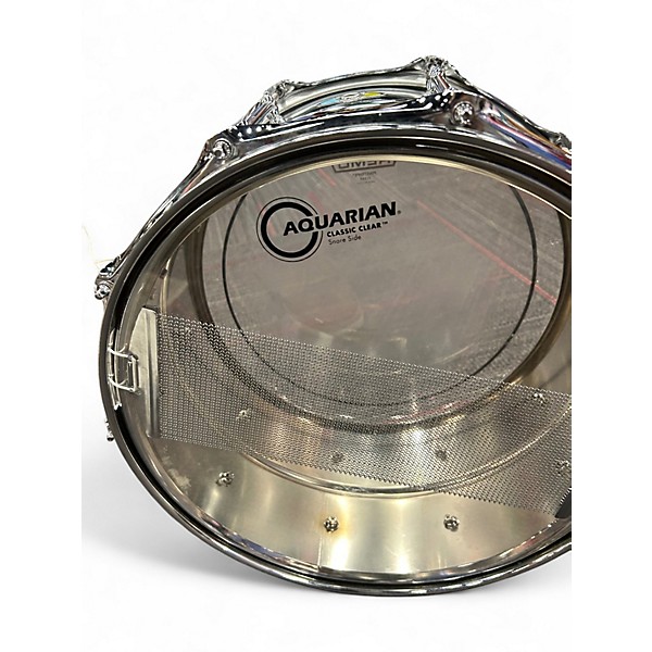 Used Ludwig 14X6.5 Supralite Snare Chrome Drum