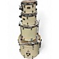 Used Yamaha 4 Piece Stage Custom White Drum Kit thumbnail