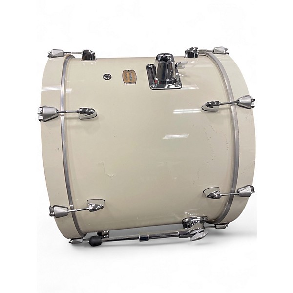 Used Yamaha 4 Piece Stage Custom White Drum Kit