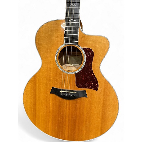 Used Taylor 615CE Natural Acoustic Electric Guitar