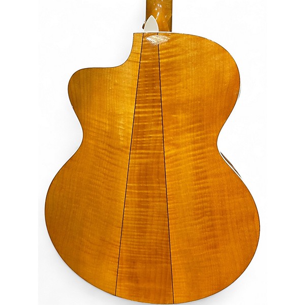 Used Taylor 615CE Natural Acoustic Electric Guitar