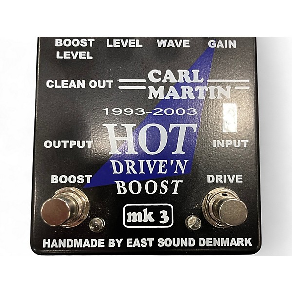 Used Carl Martin Hot Drive 'N Boost MKIII Effect Pedal