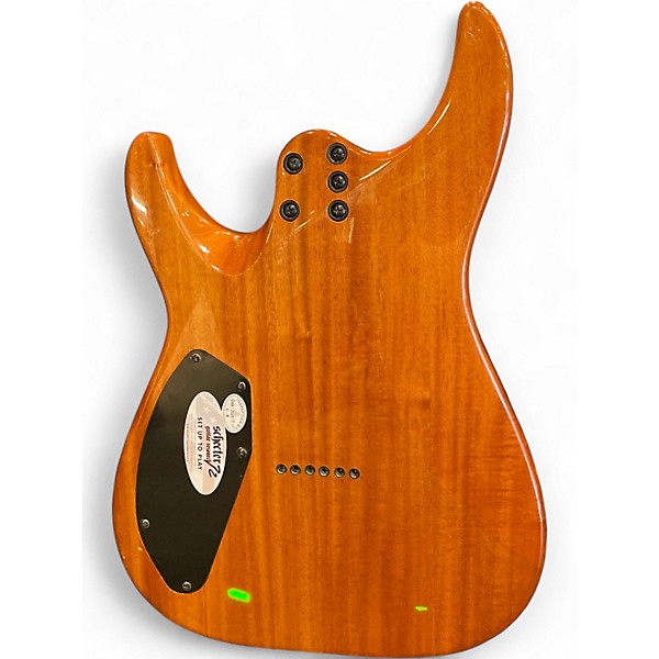 Used Schecter Guitar Research C-6 PRO Charcoal Burst Solid Body Electric Guitar