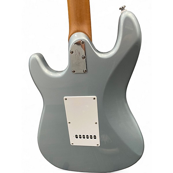 Used Sterling by Music Man CUTLASS HSS FIREMIST SILVER Solid Body Electric Guitar