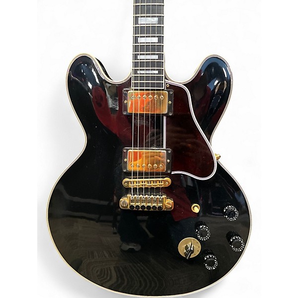 Used 1992 Gibson BB King Signature Lucille Black Hollow Body Electric Guitar
