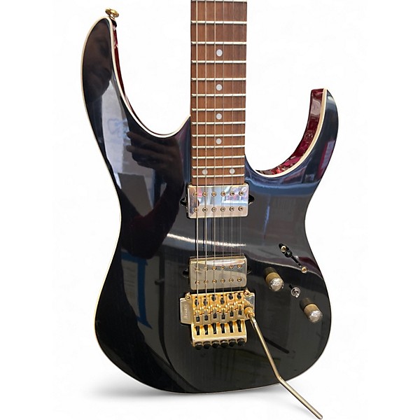 Used Ibanez RG420HPAH Black Solid Body Electric Guitar