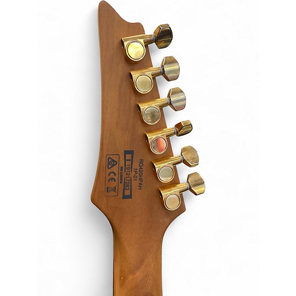 Used Ibanez RG420HPAH Black Solid Body Electric Guitar