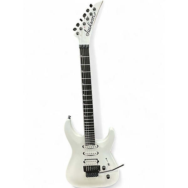 Used Jackson SL2 Pro Series Soloist Arctic White Solid Body Electric Guitar