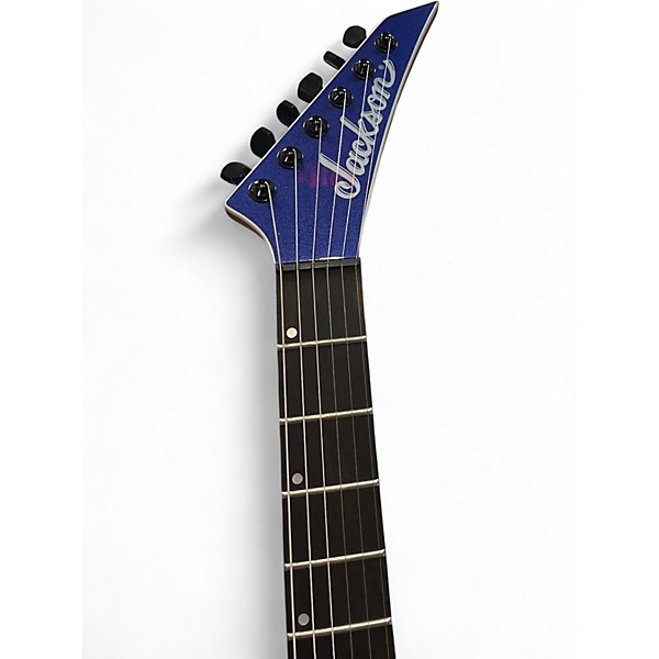 Used Jackson American Series Virtuoso HT MYSTIC BLUE Solid Body Electric Guitar