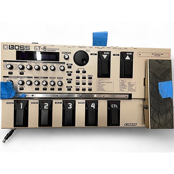 Used BOSS GT6 Effect Processor
