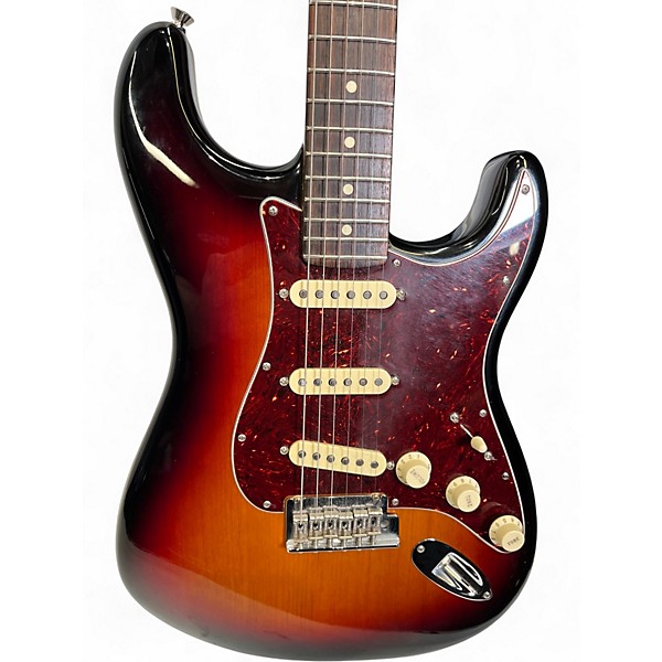 Used 2021 Fender American Professional II Stratocaster 3 Color Sunburst Solid Body Electric Guitar