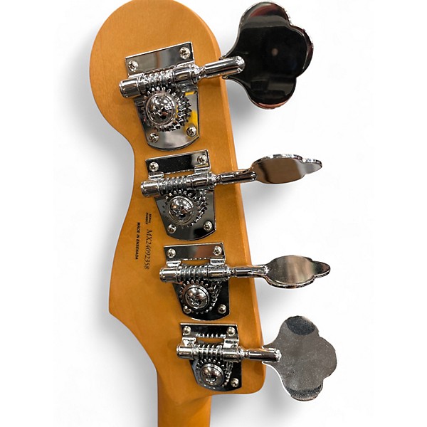 Used Fender Player Plus Active Jazz Bass Antique White Electric Bass Guitar