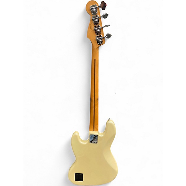 Used Fender Player Plus Active Jazz Bass Antique White Electric Bass Guitar