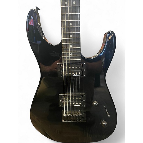 Used Jackson JS32 Dinky Black Solid Body Electric Guitar
