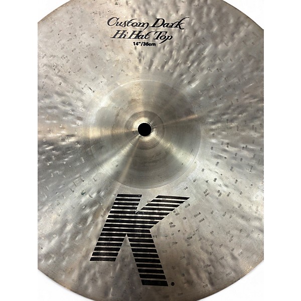 Used Zildjian 14in K Custom Dark Hi Hat Pair Cymbal