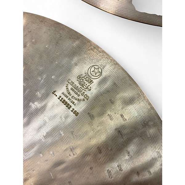 Used Zildjian 14in K Custom Dark Hi Hat Pair Cymbal