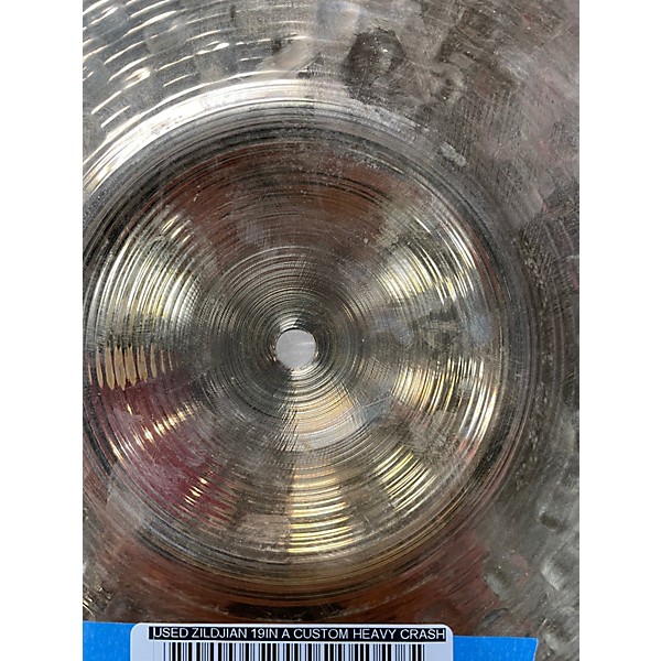 Used Zildjian 19in A Custom Heavy Crash Cymbal