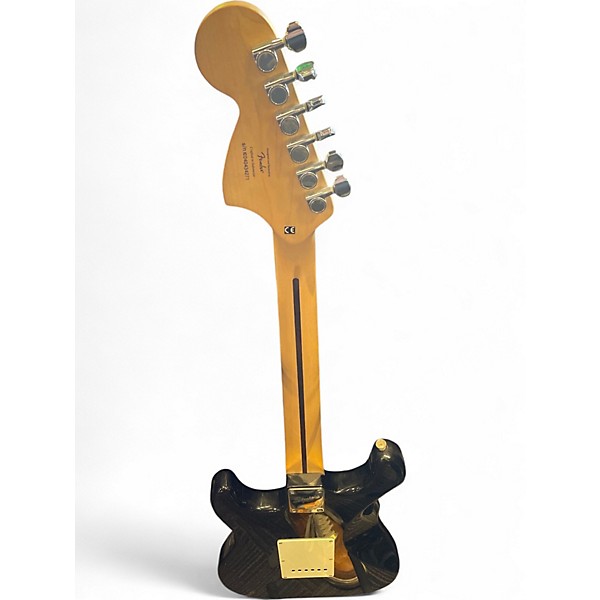 Used Squier Affinity Stratocaster Black Solid Body Electric Guitar