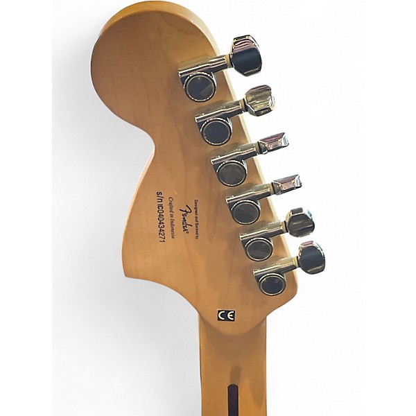 Used Squier Affinity Stratocaster Black Solid Body Electric Guitar