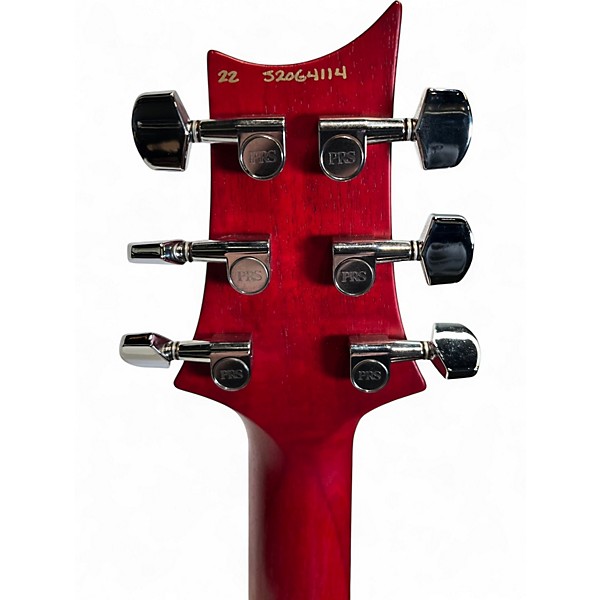 Used PRS S2 SATIN Candy Red Burst Solid Body Electric Guitar