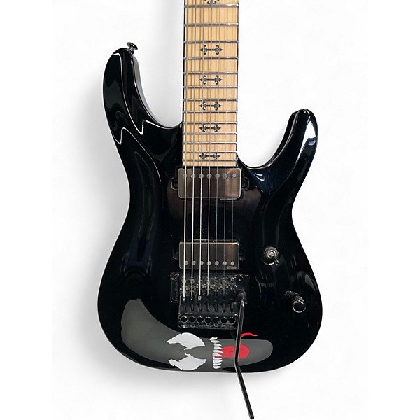 Used Schecter Guitar Research JL7 BLACK Solid Body Electric Guitar