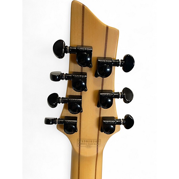 Used Schecter Guitar Research JL7 BLACK Solid Body Electric Guitar