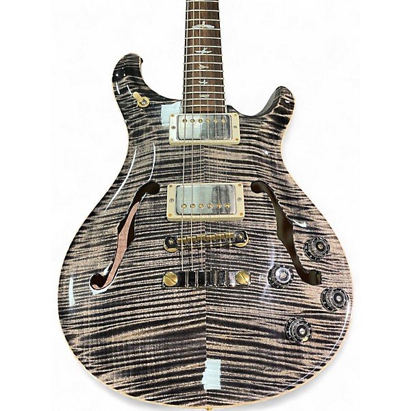Used PRS Wood Library MCCARTY 594 HOLLOWBODY Trans Gray Hollow Body Electric Guitar
