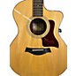 Used Taylor 214CE PLUS Natural Acoustic Electric Guitar