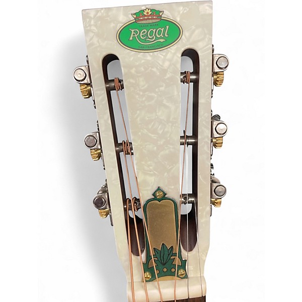 Used Regal RC-43 BRUSHED METAL Resonator Guitar